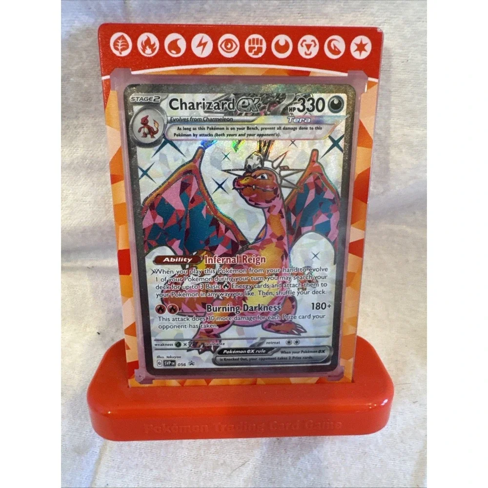 Pokémon TCG Charizard‎ ex Svp Black Star Holo Promo SVP056